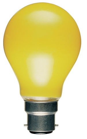 Light Globes / Bulbs – “Coloured Yellow” - Click Image to Close